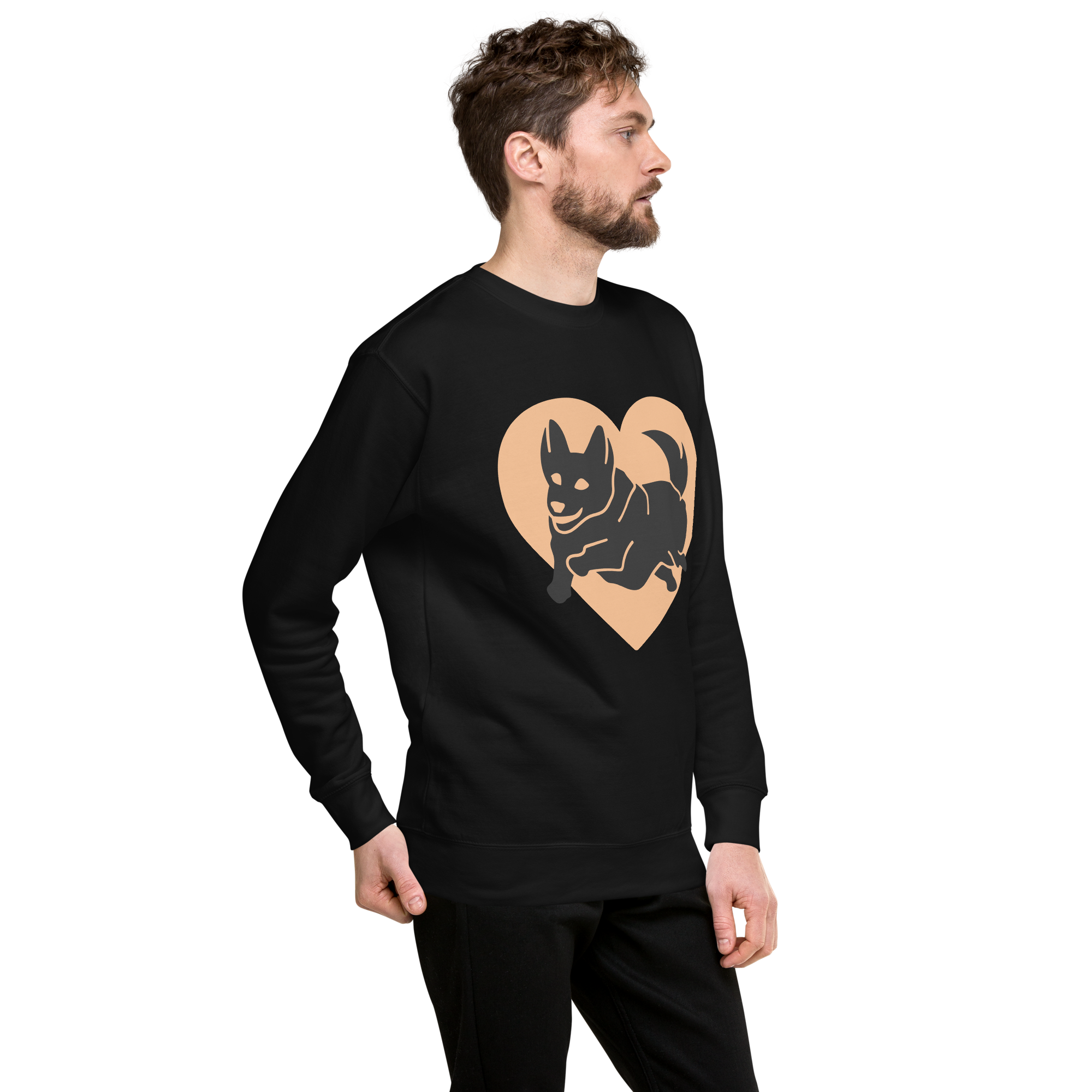 Unisex Dog Premium Printed Sweatshirt 