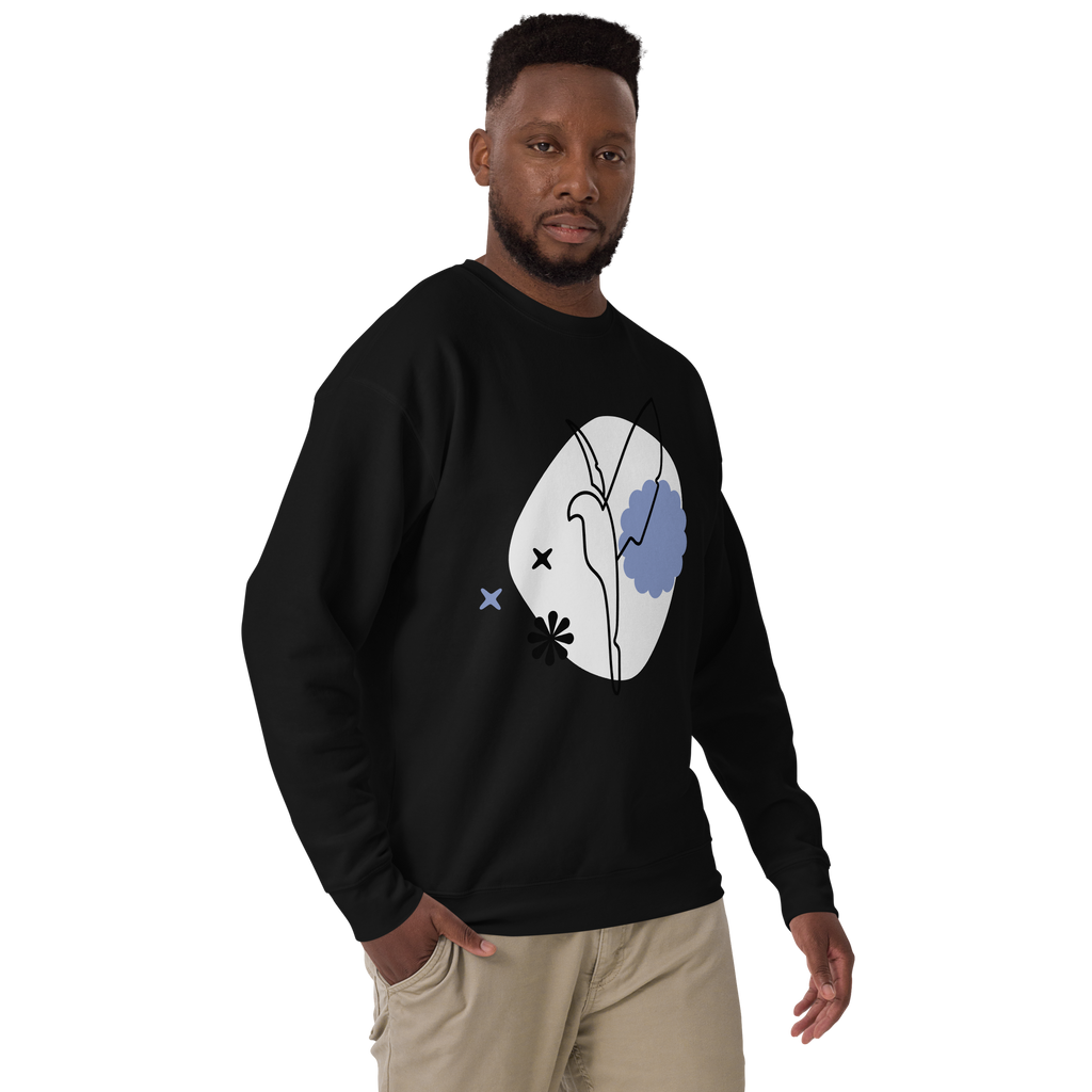 Unisex Dove Premium Printed Sweatshirt 