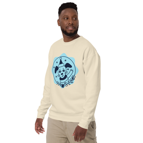 Unisex Dog Birthday Sweatshirt Premium Printed Sweatshirt black