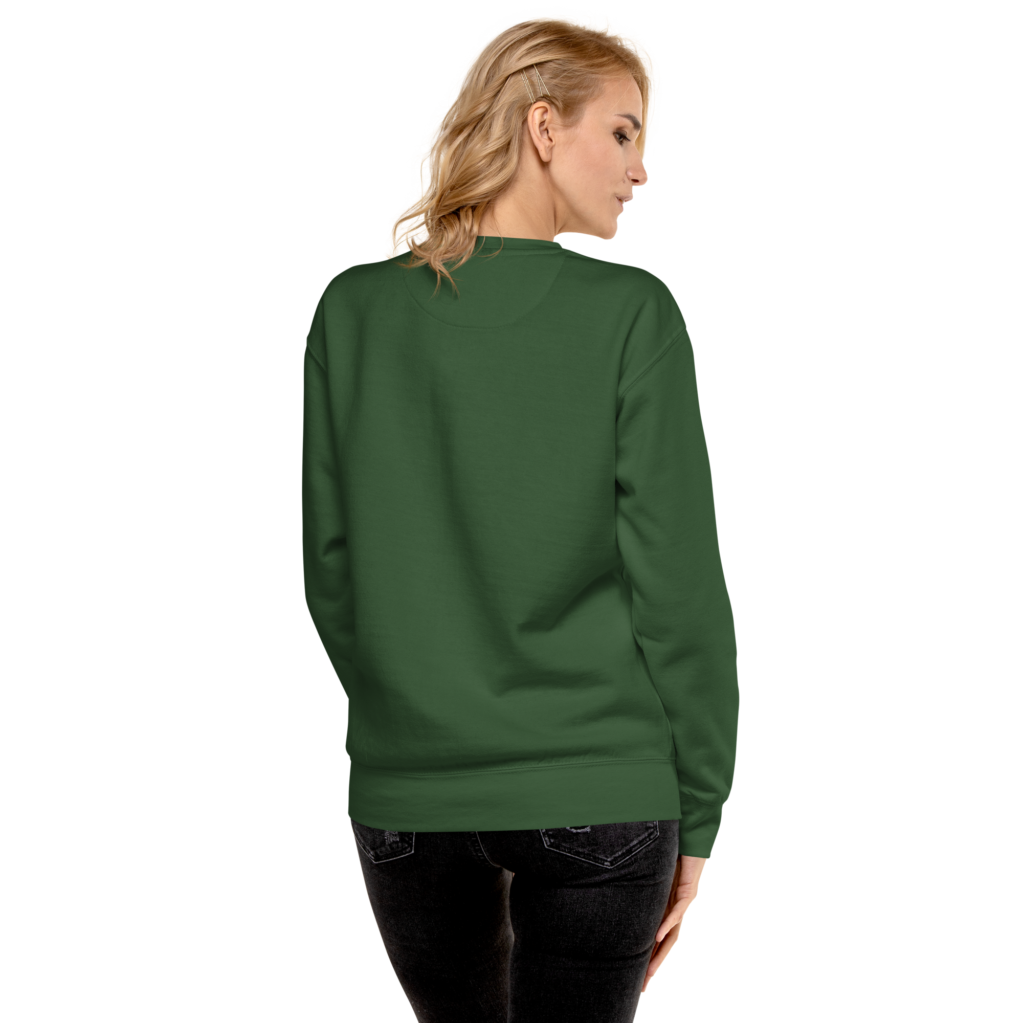 Unisex Not Today Cat Premium Printed Sweatshirt dusty-rose