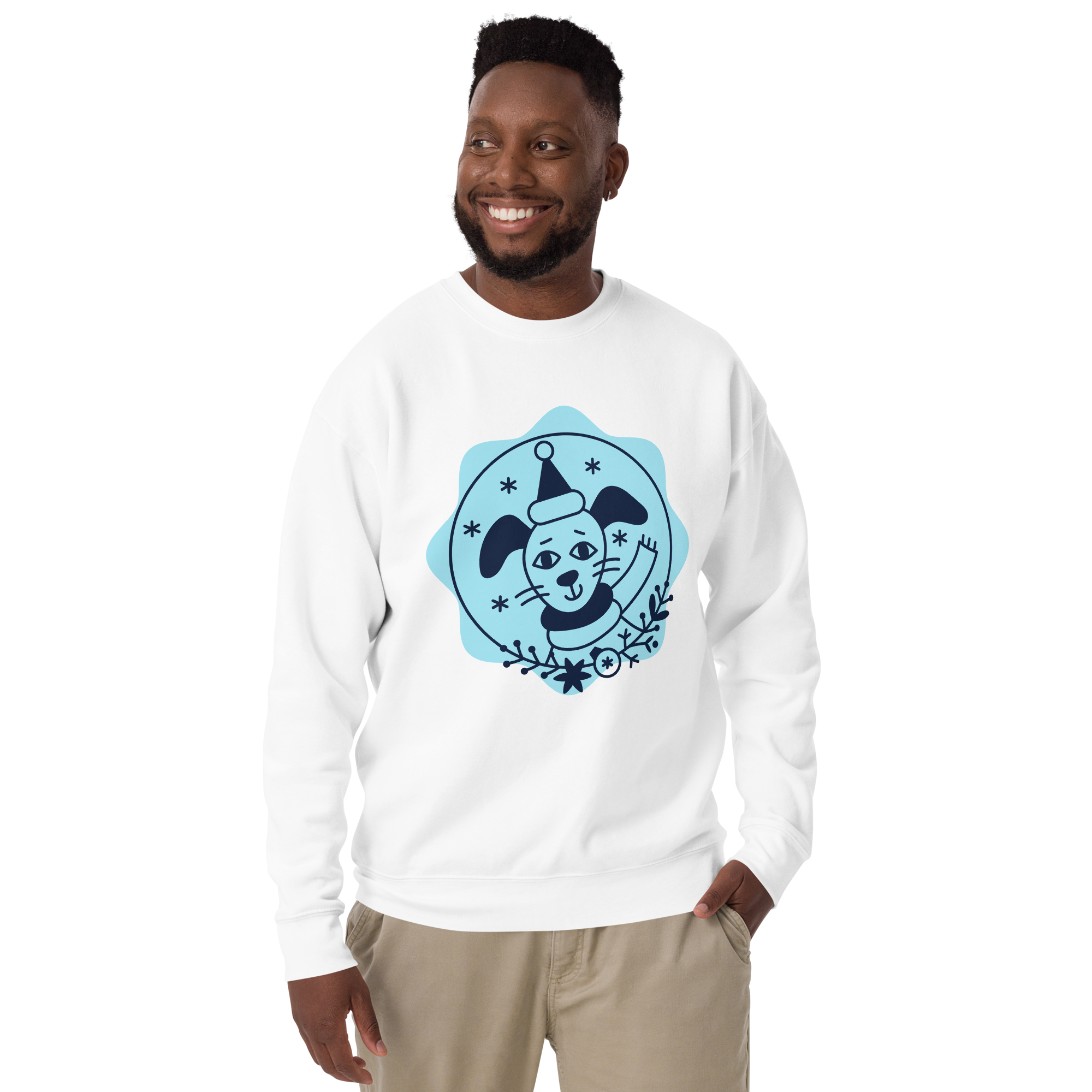 Unisex Dog Birthday Sweatshirt Premium Printed Sweatshirt 